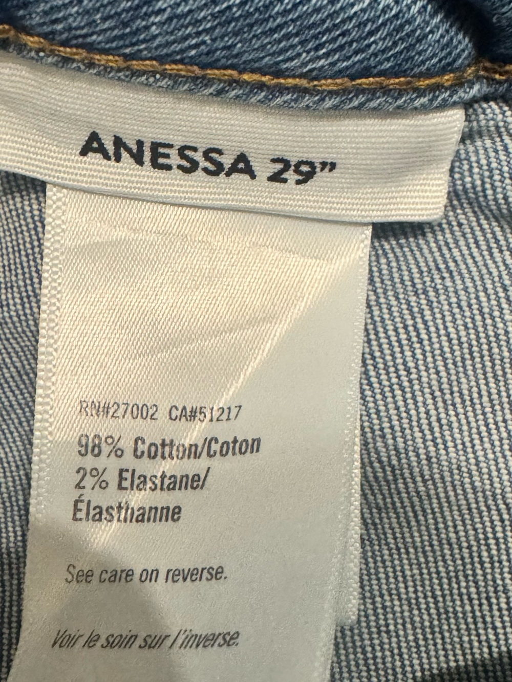 PAIGE Anessa Wide Leg Jeans Size 29 High Rise Patch Pocket Medium Wash Denim - Picture 4 of 5